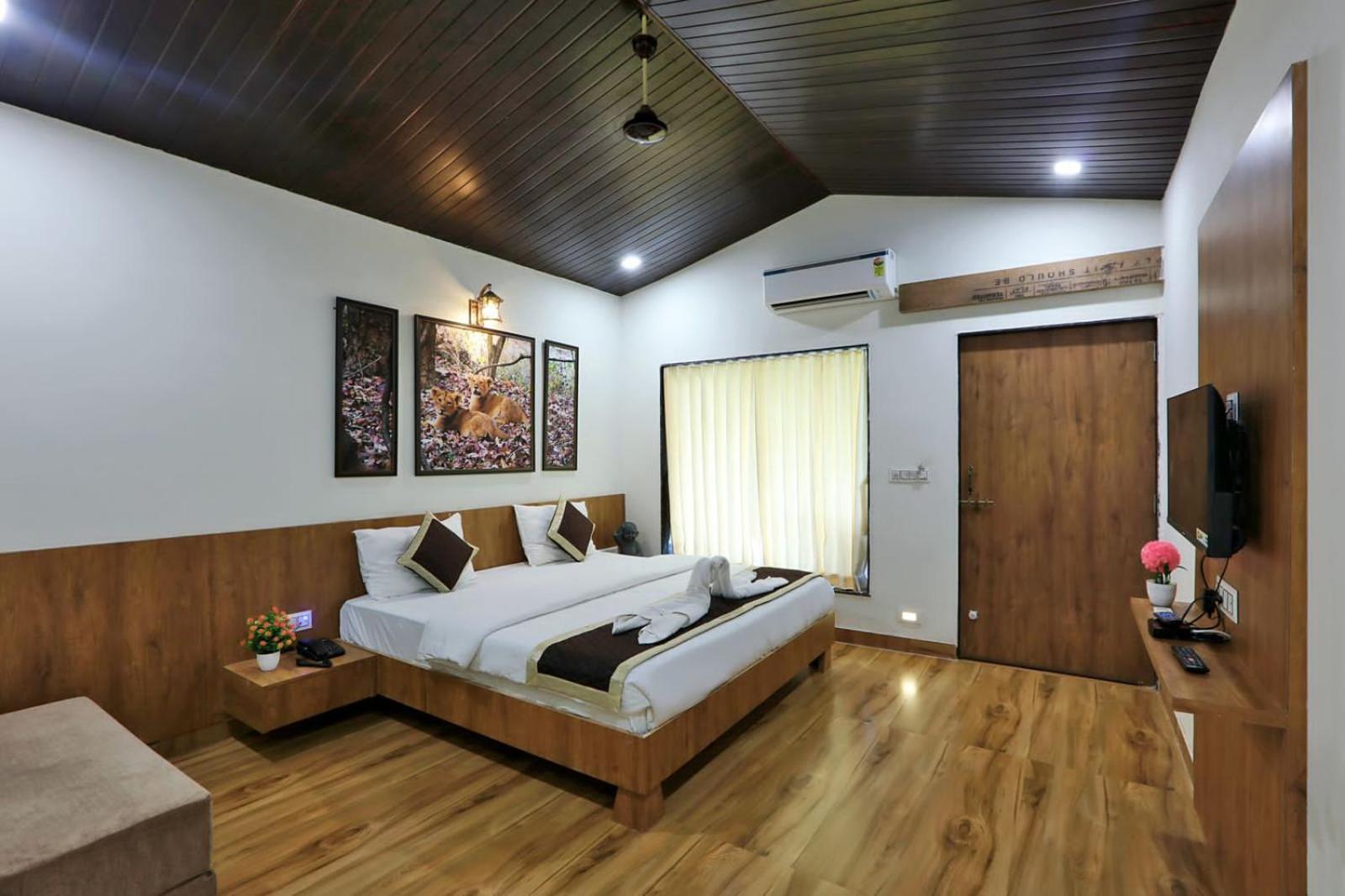Gir Night Resort Sasan Gir Esterno foto